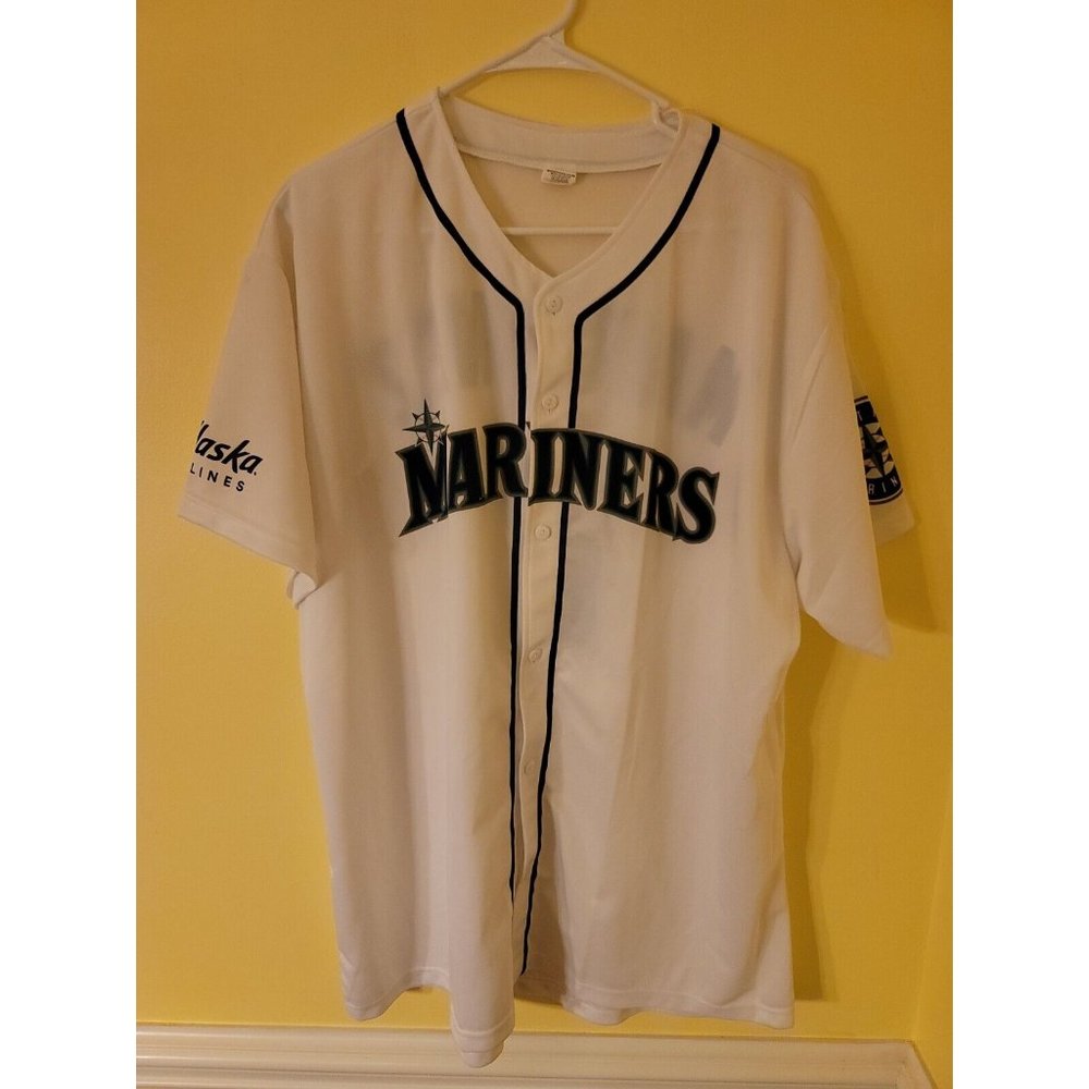 SEATTLE MARINERS Alaska Airlines EDGAR MARTINEZ - SGA Stadium Giveaway Jersey XL
